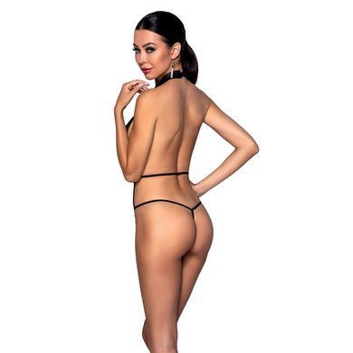 Боди-халтер из экокожи Passion JANNIES BODY S/M black SO8443 фото