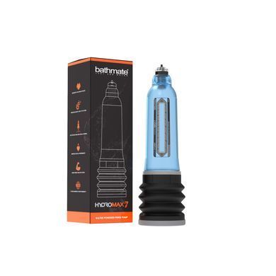 Гидропомпа Bathmate Hydromax 7 Blue, для члена длиной от 12,5 до 18 см, диаметр до 5 см HM-30-AB фото
