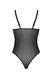 Боди Passion KERRIA BODY black, S/M, с высокими вырезами и верхом балконет SX0486 фото 4