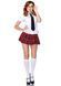 Эротический костюм школьницы Leg Avenue Private School Sweetie L, рубашка, юбка, галстук, оправа SO9121 фото 2