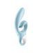 Вибратор-кролик Satisfyer Love Me Blue, гибкий, отросток с тройным кончиком SO7779 фото 6