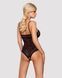 Кружевное боди с доступом Obsessive 818-TED-1 teddy XS/S, черное SO9020 фото 2