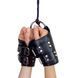 Манжеты для подвеса за руки Art of Sex &ndash; Kinky Hand Cuffs For Suspension, черные, натуральная кожа SO5183 фото 1
