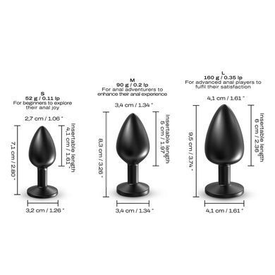 Анальна пробка Dorcel ONIX PLUG S SX1377 фото