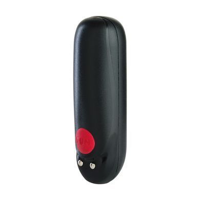 Вибропуля Fun Factory Massage BULLET, черная, диаметр 2,5 см, 3 скорости, 3 рисунка вибрации SX0948 фото