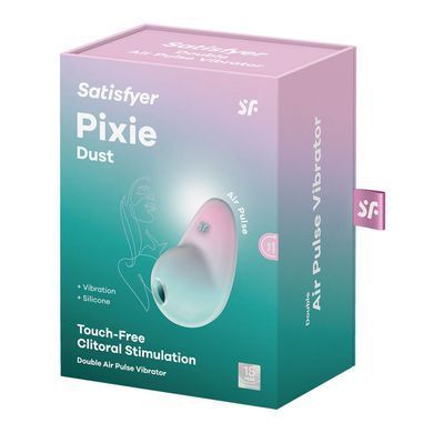 Вакуумный стимулятор с вибрацией Satisfyer Pixie Dust Mint/Pink SO8971 фото