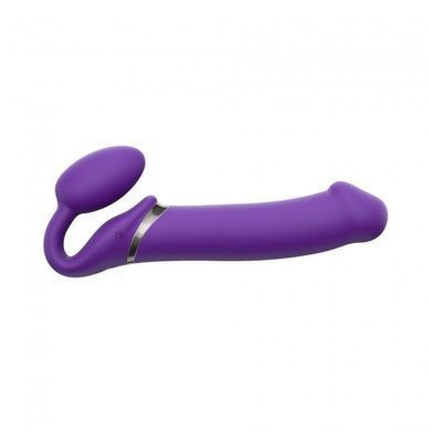 Безремневой страпон с вибрацией Strap-On-Me Vibrating Violet XL, диам. 4,7см, пульт ДУ, регулируемый SO3827 фото