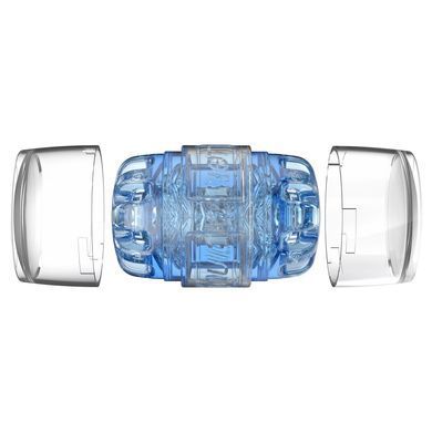 Мастурбатор Fleshlight Quickshot Turbo Blue Ice, компактный, отлично для пар и минета SX0678 фото