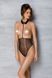 Еротичне боді Passion TRISHA BODY, XXL/XXXL, black, з відкритими чашками SO9743 фото 6