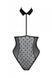 Еротичне боді Passion TRISHA BODY, XXL/XXXL, black, з відкритими чашками SO9743 фото 3