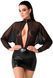 Платье Noir Handmade F348 Powerwetlook and tulle dress - 5XL SX2096 фото 1