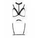 Бюстгальтер-стрепи з чокером Passion Exclusive SHELLY BRA L/XL, black PS27901 фото 5