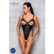 Боди из экокожи Passion CELINE BODY L/XL, black, с доступом, открытый SO6403 фото 3