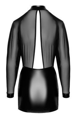 Платье Noir Handmade F348 Powerwetlook and tulle dress - 6XL SX2097 фото