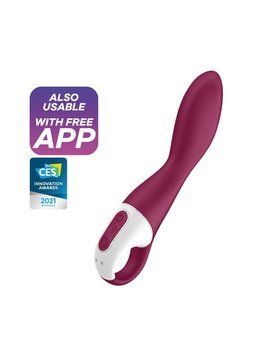 Смарт вибратор точки G Satisfyer Heated Thrill с функцией подогрева SO6087 фото