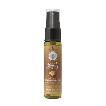 Спрей для минета Sensuva Deeply Love You Salted Caramel (29 мл), для глубокого минета SO3197 фото