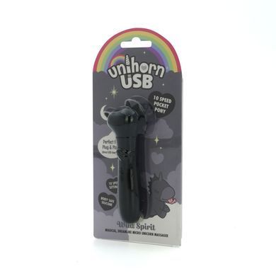 Вибратор-единорожка Unihorn USB Bullet - Wild Spirit, вибропуля, USB зарядка SX2874 фото