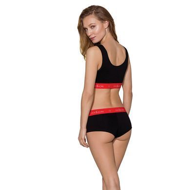Спортивний топ на широких бретелях Passion PS003 TOP L, black SO4211 фото