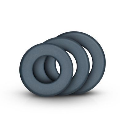 Набор эрекционных колец Boners 3-Piece Hefty Cock Ring Set, диаметр 3,2 см, 3,8 см и 4,5 см SO8872 фото