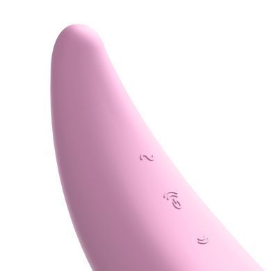 Мощный вакуумный клиторальный стимулятор Satisfyer Curvy 3+ с управлением через интернет SO3893 фото