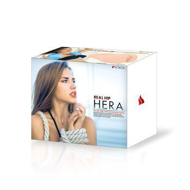 Мастурбатор Kokos Hera Hip Real 2WayPlus з функцією масажу та вібрацією SO2482 фото