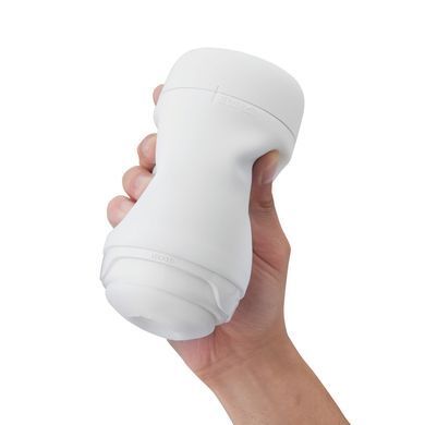 Мастурбатор TENGA PUFFY SUGAR WHITE, ультрамягкий материал, многоразовый, сквозной SO8069 фото