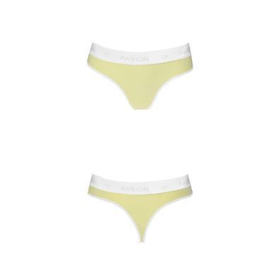 Спортивні трусики-стрінги Passion PS007 PANTIES S, yellow SO4261 фото