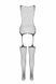 Сітчастий тілесний бодістокінг, який імітує боді з панчохами на підв'язках Casmir CA003 SO5328 фото 6