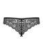 Кружевные танга с доступом Obsessive Contica crothchles thong S/M, черные SO7256 фото 6