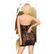 Мини-платье Penthouse Cautious Cat S/L Black, кружево, вставка в зоне декольте, вырез на спине SO6453 фото 2