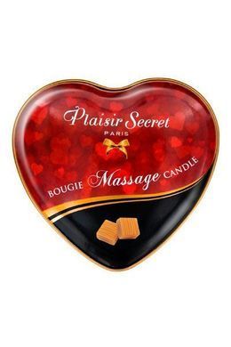 Распродажа!!! Массажная свеча-сердечко Plaisirs Secrets Caramel (35 мл) (срок 04.2026) SO1871-R фото