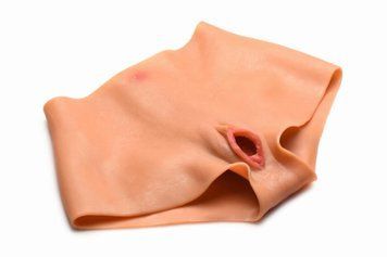 Накладная вагина Master Series Silicone Vagina + Butt Panties - Medium SX1189 фото