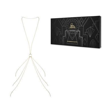 Ланцюжок для тіла Bijoux Indiscrets Magnifique 8 Body Chain - Gold, прикраса для тіла SO2654 фото