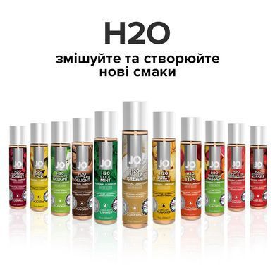 Змазка на водній основі JO H2O &mdash; Vanilla Cream (30 мл) без цукру, рослинний гліцерин SO1480 фото