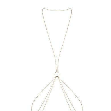 Ланцюжок для тіла Bijoux Indiscrets Magnifique 8 Body Chain - Gold, прикраса для тіла SO2654 фото