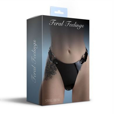 Трусики классические Feral Feelings - String Bikini Black SO9320 фото
