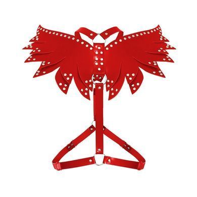 Жіноча портупея Art of Sex - Wings червона L-2XL, екошкіра SX2341 фото