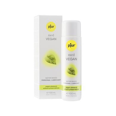 Лубрикант на водной основе pjur MED Vegan glide 100 мл &mdash; только веганские ингредиенты PJ12690 фото