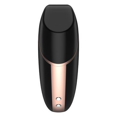 Вакуумный клиторальный стимулятор Satisfyer Love Triangle Black с управлением через интернет SO3894 фото