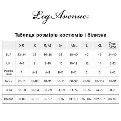Бодістокінг Leg Avenue Rhinestone Lace and Net Bodystocking OS Black SO7889 фото