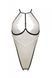 Боди с доступом Passion CHIKA BODY L/XL, cream SO9695 фото 3