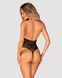 Бодистокинг с крупными ячейками и открытой спиной Obsessive B119 teddy S/M/L, халтер SO7207 фото 2