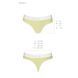 Спортивні трусики-стрінги Passion PS007 PANTIES XL, yellow SO4262 фото 5