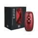 Мастурбатор с вибрацией Manwan SUB.ONE Velvet Red SX1379 фото 2