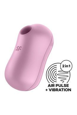 Вакуумный стимулятор с вибрацией Satisfyer Cotton Candy Lilac SO6283 фото