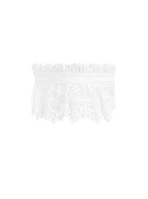Ажурна підв&rsquo;язка Obsessive Amor Blanco garter, white SO7683 фото