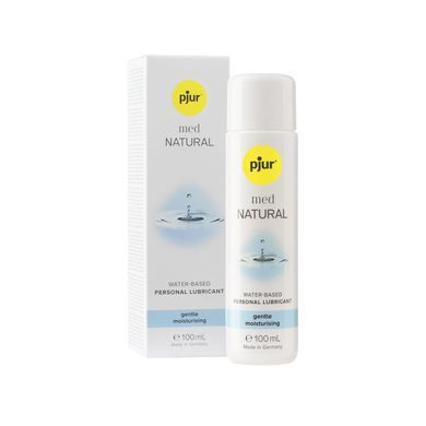 Лубрикант на водной основе pjur MED Natural glide 100 мл специально для сухой и чувствительной кожи PJ10850 фото