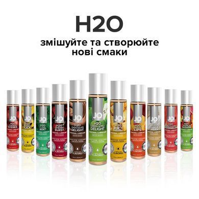 Смазка на водной основе JO H2O &mdash; Green Apple (30 мл) без сахара, растительный глицерин SO1481 фото