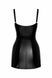 Платье Noir Handmade F320 Starlet, XL, под латекс, мини, молния по всей длине, кольцо на поясе SX0354 фото 8