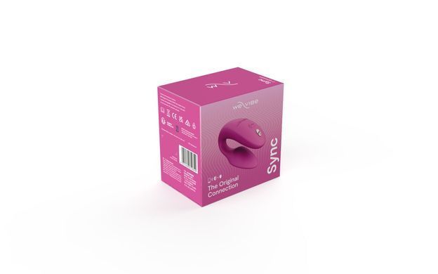 Смарт-вибратор для пар We-Vibe Sync 2 Rose, 10 виброрежимов, пульт ДУ SO8761 фото